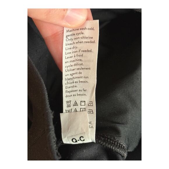 Spanx backseam ponte ankle skinny pants black size Small S - Picture 7 of 7